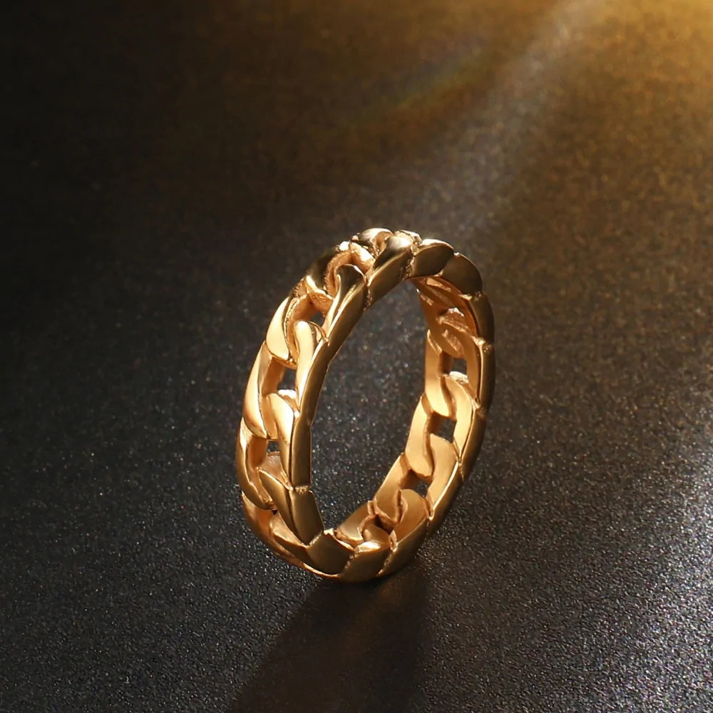 Cuban Chain Ring